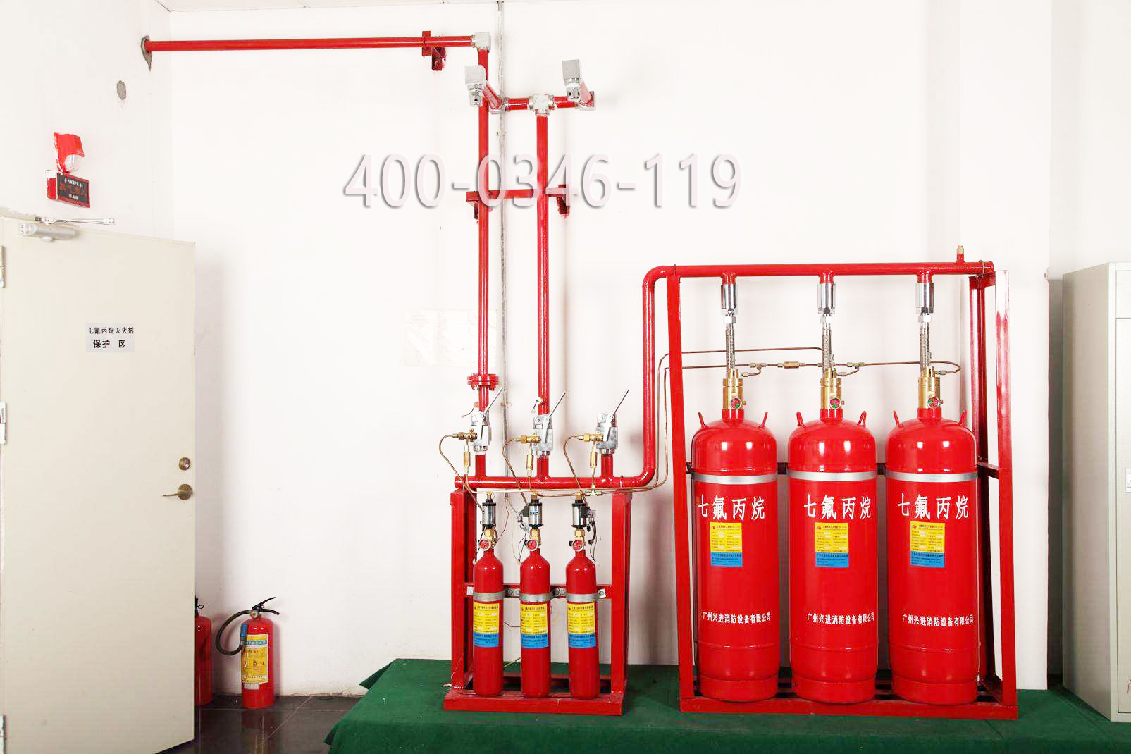 消防七氟丙烷系統(tǒng)鋼瓶維保
