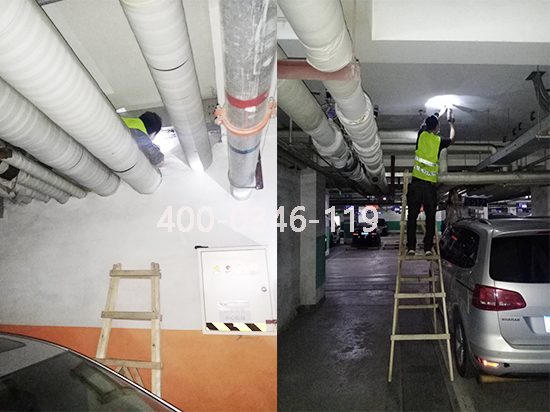 消防線型光束感煙火災探測器維保